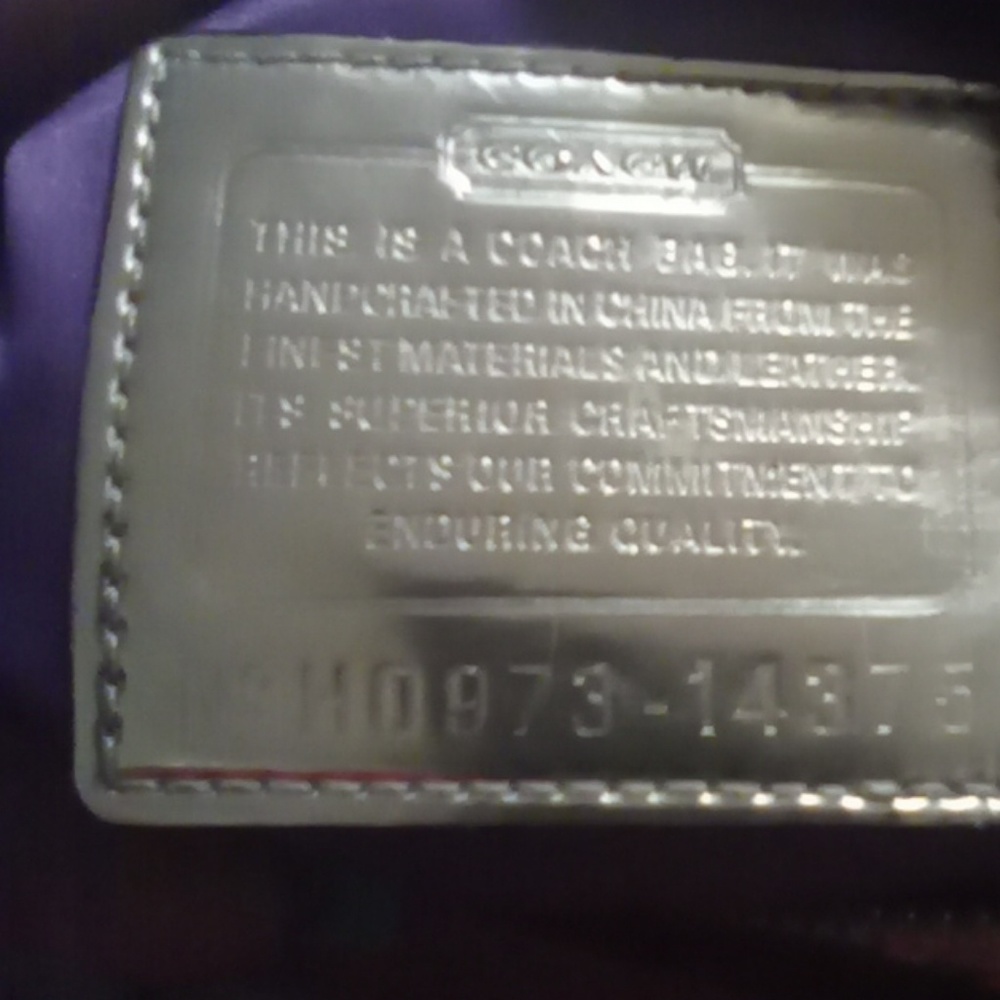 Coach pocket book - Picture 3 of 4